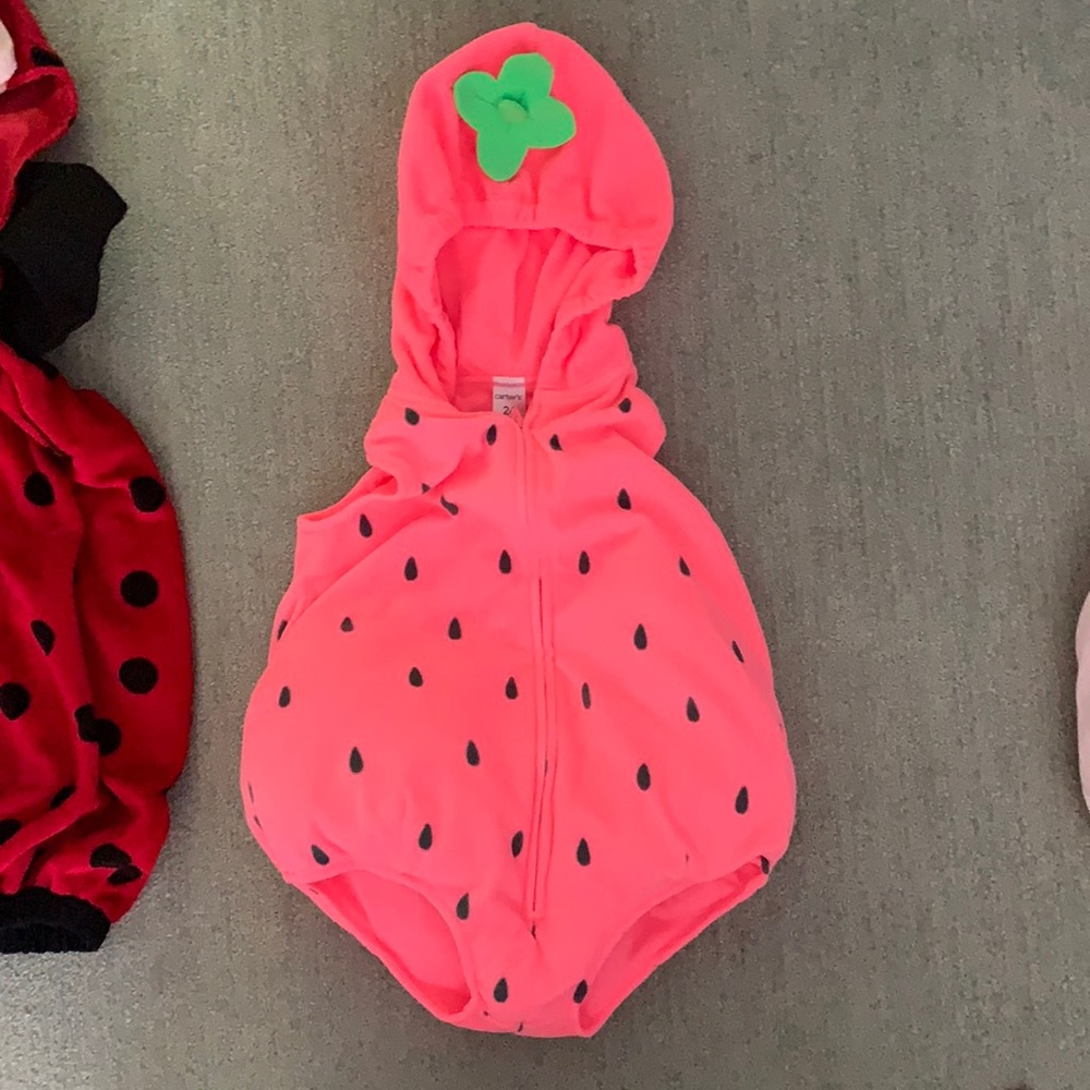 Strawberry toddler costume